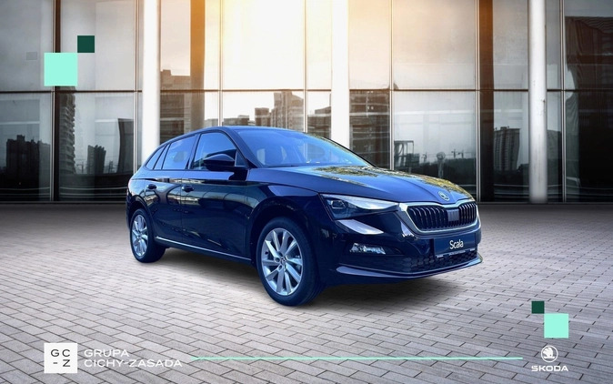 Skoda Scala cena 106000 przebieg: 1, rok produkcji 2023 z Praszka małe 326